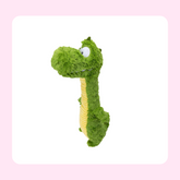 Long-necked crocodile plush toy