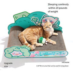 Broccoli Cat Scratch Pad