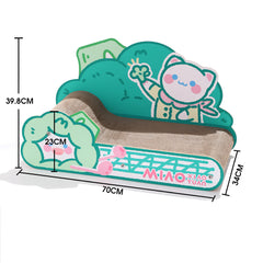 Broccoli Cat Scratch Pad