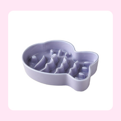 Fish-shaped slow-food bowl