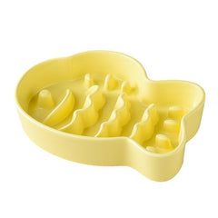 Fish-shaped slow-food bowl