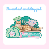 Broccoli Cat Scratch Pad