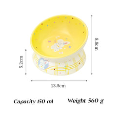 Cute cartoon ceramic bowl 