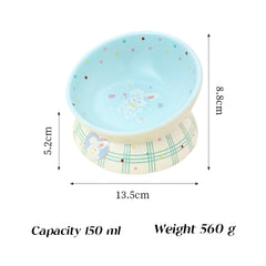 Cute cartoon ceramic bowl 