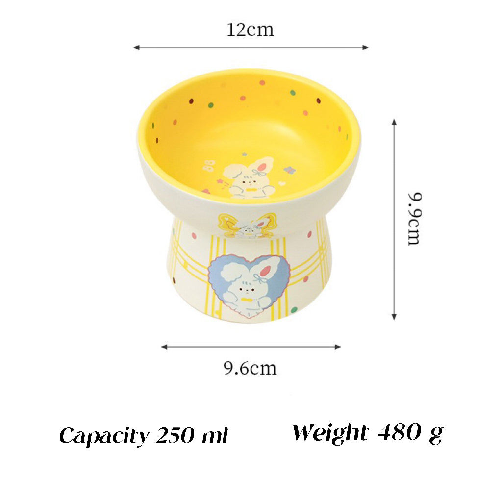 Cute cartoon ceramic bowl 