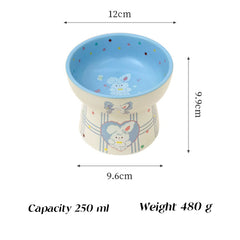 Cute cartoon ceramic bowl 
