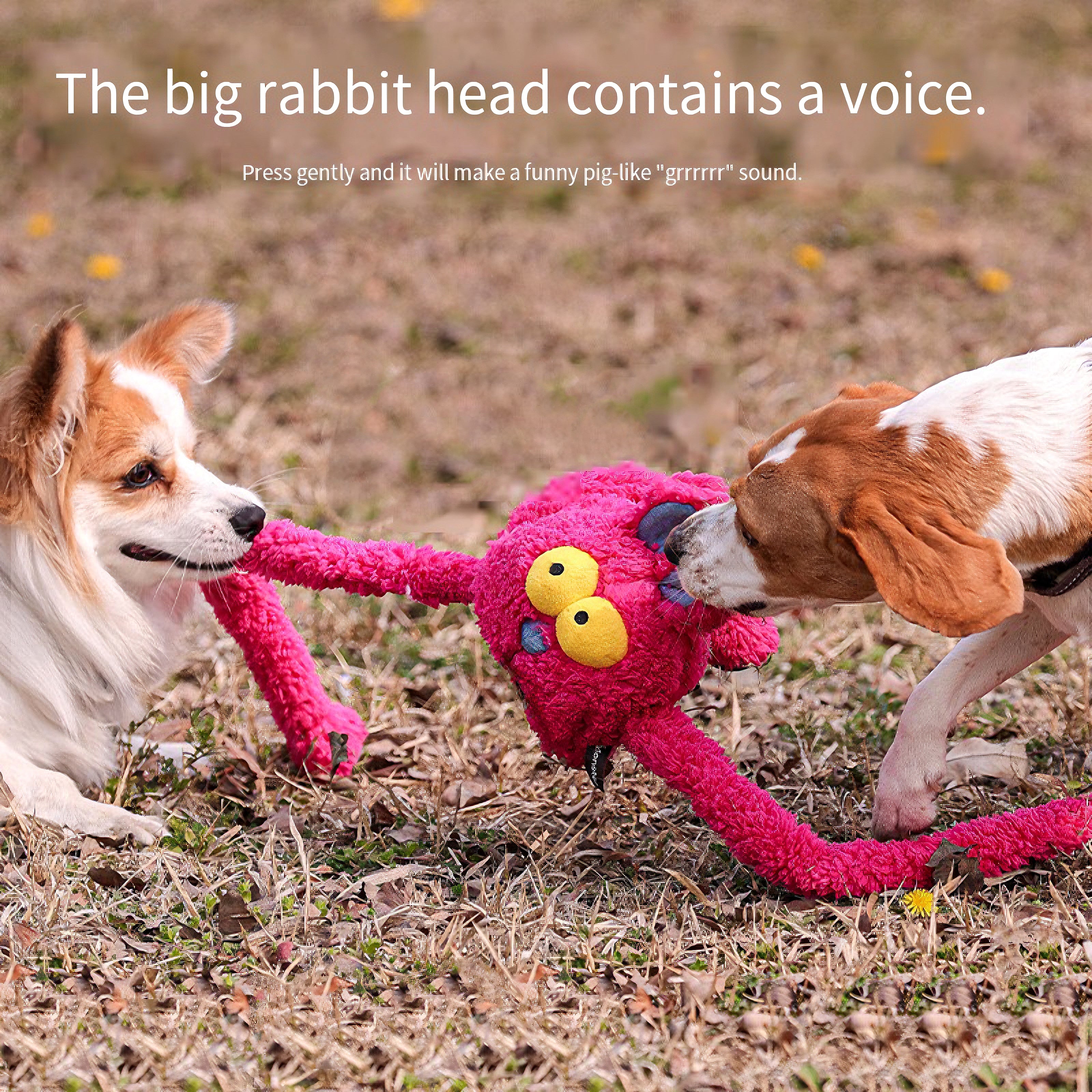 Plush rabbit toy