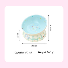 Cute cartoon ceramic bowl 
